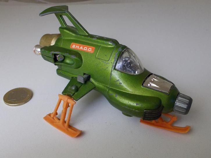 1971 Dinky Toys 351 S.H.A.D.O UFO INTERCEPTOR (TV serie UFO), Hobby en Vrije tijd, Modelauto's | 1:43, Gebruikt, Overige typen
