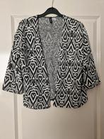 Vest zwart wit met print maat XS H&M Divided, H&M, Zwart, Nieuw, Ophalen of Verzenden