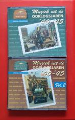 Pre historie muziek uit de oorlogsjaren '40 - '45 vol. 1 + 2, Cd's en Dvd's, Ophalen of Verzenden, Gebruikt, Pop