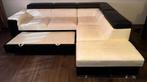 slaapbank met opbergruimte, Huis en Inrichting, Banken | Bankstellen, Ophalen, Gebruikt, L-Shape, Rechte bank