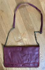 Dameshandtas kunstleer rood 32 x 20 cm, Ophalen of Verzenden, Gebruikt, Rood, Handtas