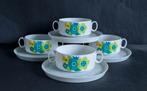 Rosenthal Polygon 4 soepkoppen en schotels. Tapio Wirkkala., Huis en Inrichting, Keuken | Servies, Nieuw, Ophalen of Verzenden