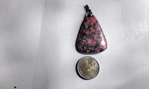 Prachtige, Uniek  Handgepolijste Rhodoniet XXL big hanger, Sieraden, Tassen en Uiterlijk, Kettinghangers, Nieuw, Steen of Mineraal