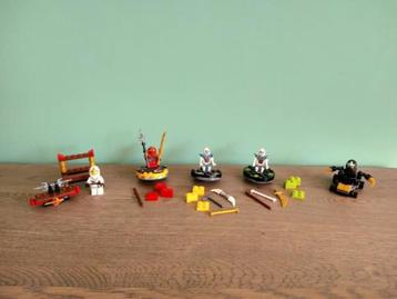 Lego Ninjago Kai Zane Cole ZX Spinners Chopov Krazi beschikbaar voor biedingen