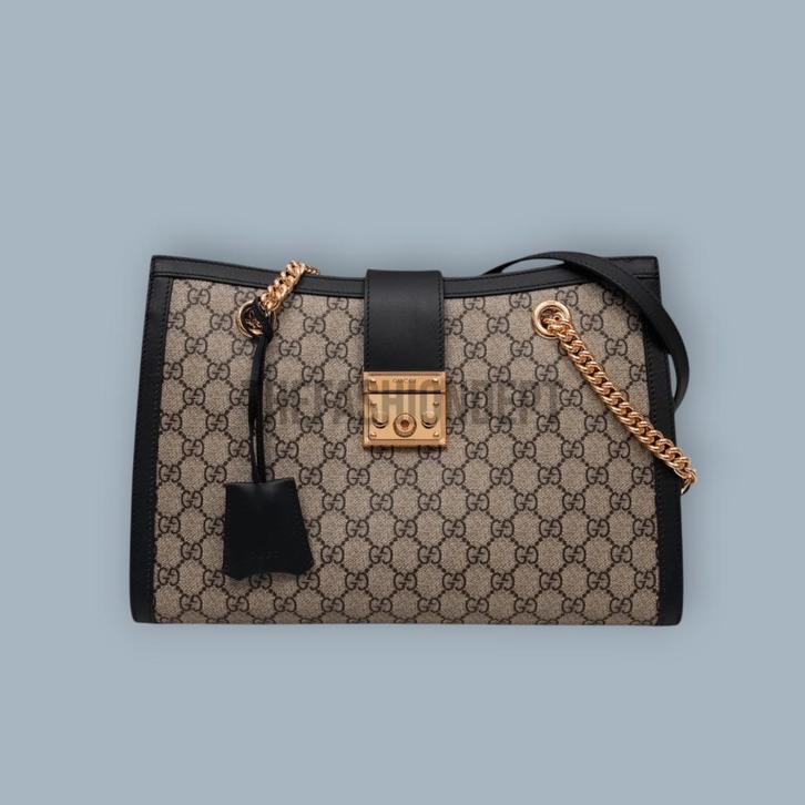 Gucci Tas, Sieraden, Tassen en Uiterlijk, Tassen | Damestassen, Nieuw, Schoudertasje, Zwart, Verzenden