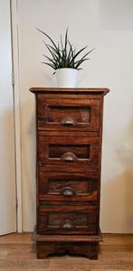 Mooie vintage apothekers kommode ladenkast, Huis en Inrichting, Kasten | Ladekasten, Ophalen, Minder dan 50 cm, Gebruikt, 100 tot 150 cm