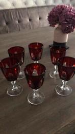 Vintage wijn glazen, Antiek en Kunst, Antiek | Glas en Kristal, Ophalen of Verzenden