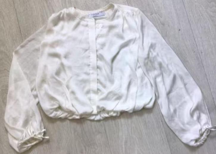 Creme witte blouse COSTES maat L, Kleding | Dames, Blouses en Tunieken, Gedragen, Maat 42/44 (L), Wit, Ophalen of Verzenden