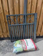 Tuinhek inclusief palen 75 euro, Ophalen, Gebruikt, IJzer, Tuinhek