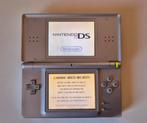 Te koop Nintendo DS Lite + groot aantal spellen, Met games, Gebruikt, Ophalen of Verzenden, Zilver