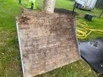 Gratis Steenschotten - 2 stuks, Ophalen, Gebruikt, Planken, Hardhout