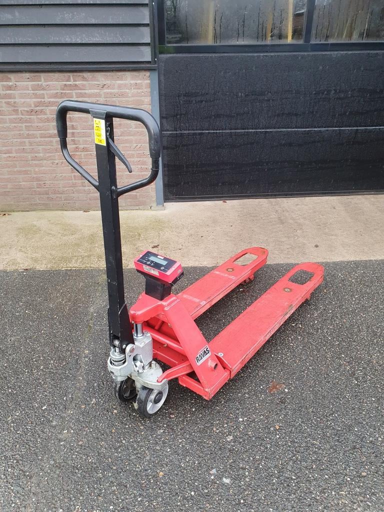 Weegpalletwagen  Ravas, Ophalen of Verzenden, Zo goed als nieuw, Ravas, Ravas