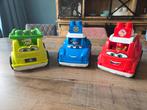 Mega Bloks Auto's - Set van 3, Ophalen of Verzenden, Zo goed als nieuw, Auto, Met wieltjes