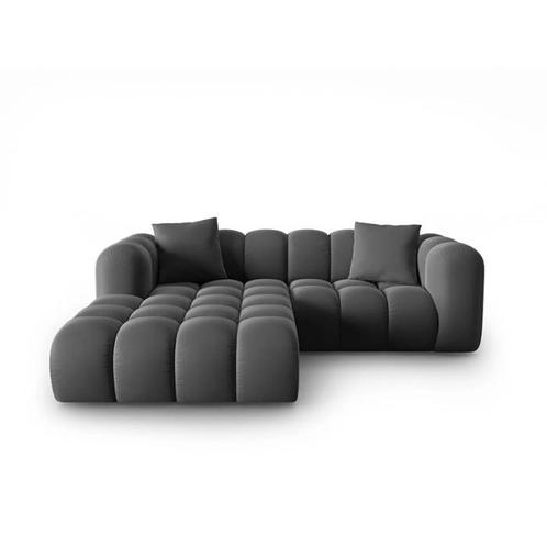 Haluta - 3-zitshoekbank Harvey - 242x190x70 - Grijs, Huis en Inrichting, Banken | Bankstellen