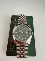 Rolex Datejust 41mm mint green, Ophalen of Verzenden, Zo goed als nieuw, Staal, Rolex