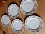 GENUMMERD BROCANTE OUDE GEBAKSBORDJES EPIAG 5x, Antiek en Kunst, Ophalen of Verzenden