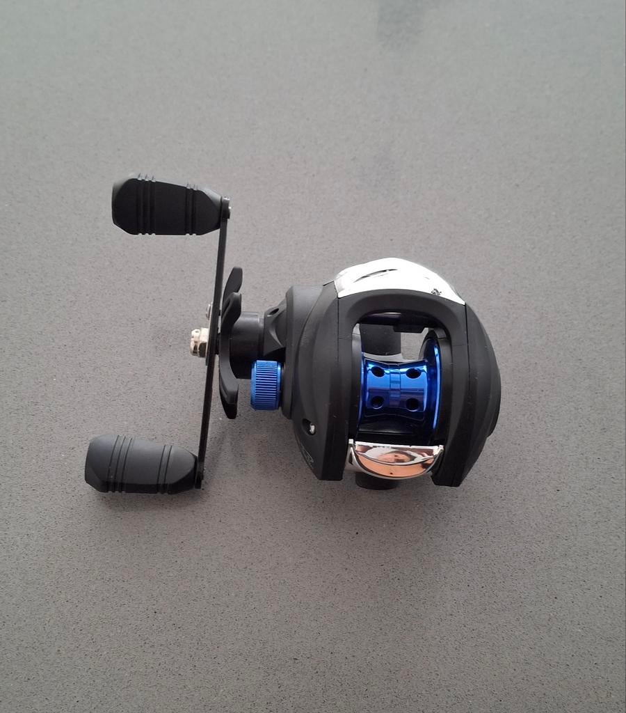 Baitcaster, Watersport en Boten, Hengelsport | Roofvissen, Ophalen of Verzenden, Zo goed als nieuw, Werphengel