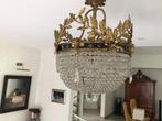 Kristallen lamp, Huis en Inrichting, Lampen | Kroonluchters, Ophalen, Zo goed als nieuw, Glas