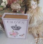 Boek/kistje Crown, Ophalen of Verzenden