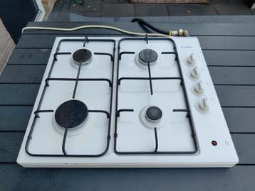 Te koop: 4 pits Bosch gaskookplaat elektrische ontsteking beschikbaar voor biedingen