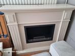 Gratis , schouw ombouw, haard, Huis en Inrichting, Ophalen, Gebruikt, Vrijstaande haard, Gelhaard