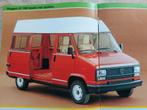 1982 leuke Peugeot J5 Fourgon folder, Boeken, Auto's | Folders en Tijdschriften, Peugeot, Ophalen of Verzenden, Zo goed als nieuw