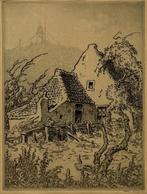 440 - Ets, Toon de Jong, Antiek en Kunst, Kunst | Etsen en Gravures, Ophalen of Verzenden