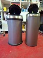 Vuilnisbakken set: 60 & 30 liter brabantia, Huis en Inrichting, Woonaccessoires | Prullenbakken, Ophalen, Gebruikt, 50 tot 75 cm
