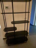 Stijlvolle open kast kleur zwart, h150cmb100cm d30cm, Huis en Inrichting, Ophalen, Met plank(en), 50 tot 100 cm, Zo goed als nieuw