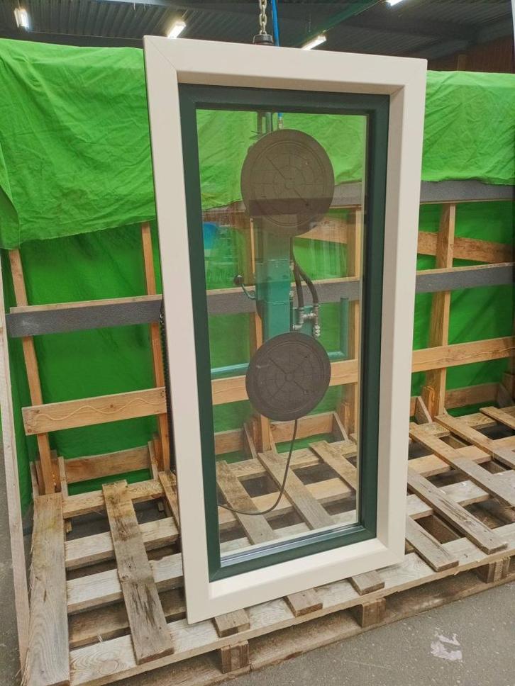 Kunststof Draaikiep kozijn  b80,5 x h165,9 cm -2413-, Doe-het-zelf en Verbouw, Kozijnen en Schuifpuien, Gebruikt, Raamkozijn, Kunststof