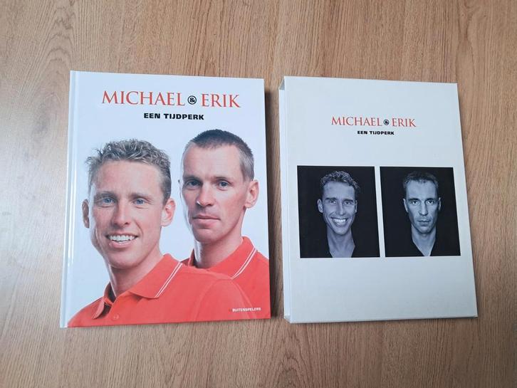 Michael & Erik: Een Tijdperk - Gesigneerd! Boogerd en Dekker, Boeken, Sportboeken, Gelezen, Lopen en Fietsen, Ophalen of Verzenden