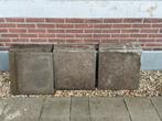 8 Betontegels 50x50 cm - 4,5cm dik, Tuin en Terras, Tegels en Klinkers, Ophalen, Gebruikt, Minder dan 5 m², Beton