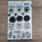 Winterbloemen Clearstamps - Nieuw, Ophalen of Verzenden, Nieuw, Clearstamp