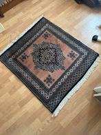 Handgemaakt tapijt - 104 x 94 cm, Ophalen, 50 tot 100 cm, 100 tot 150 cm, Bruin