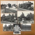 7 "eigen" zw/w foto's v. DB stoomlok'en Bw Emden, medio 1976, Ophalen of Verzenden, Zo goed als nieuw, Trein, Kaart of Prent