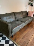 Be Pure Home rodeobank driezits + hocker groene driezitsbank, Ophalen, Zo goed als nieuw, Vierpersoons of meer