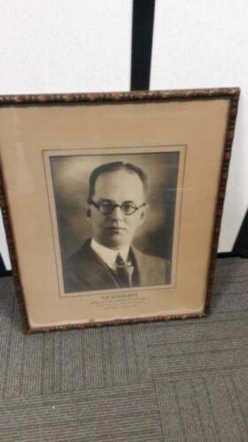 Antieke lijst Oprichter A.A.Schoevers1920-1932  beschikbaar voor biedingen