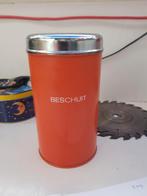 Oud oranje beschuitblik (Z219-230), Verzamelen, Blikken, Ophalen of Verzenden, Gebruikt, Overige