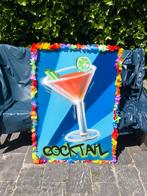 Cocktail bord - Aloha bord - Hawaii bord - decoratieborden, Ophalen, Zo goed als nieuw, Geboorte of Huwelijk