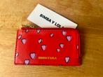 Bimba Y Lola portemonnee card holder  nieuw hearts love, Overige merken, Verzenden, Zo goed als nieuw, Leer