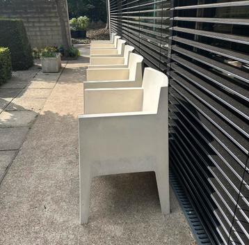 6 Driade stoelen Toy Philip Starck wit beschikbaar voor biedingen