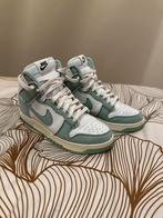 Nike Dunk High 1985 Enamel Green Denim - Maat 38, Ophalen of Verzenden, Zo goed als nieuw, Overige kleuren, Sneakers of Gympen