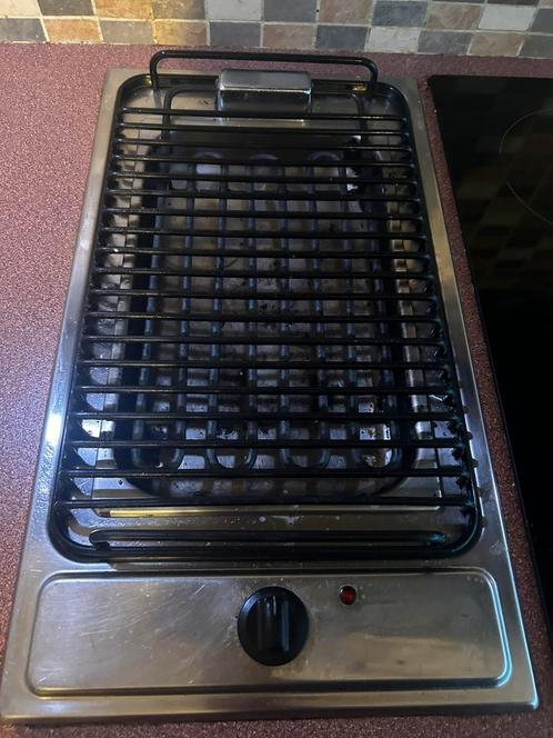 Domino elektrische bbq, Witgoed en Apparatuur, Grillplaten, Gebruikt, Vaatwasmachinebestendig, Ophalen