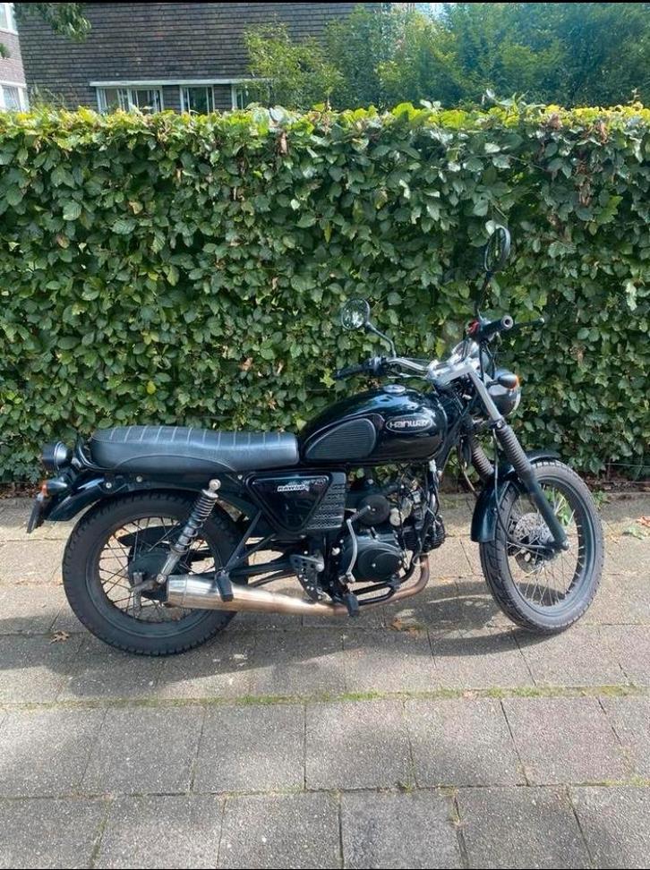 Hanway Raw 50 - Opgevoerd 75km/u, Fietsen en Brommers, Brommers | Overige merken, Zo goed als nieuw, Ophalen