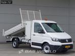 Volkswagen Crafter 140pk Open Laadbak met Kist Trekhaak Airc, Auto's, Bestelauto's, Gebruikt, Euro 6, 4 cilinders, Volkswagen