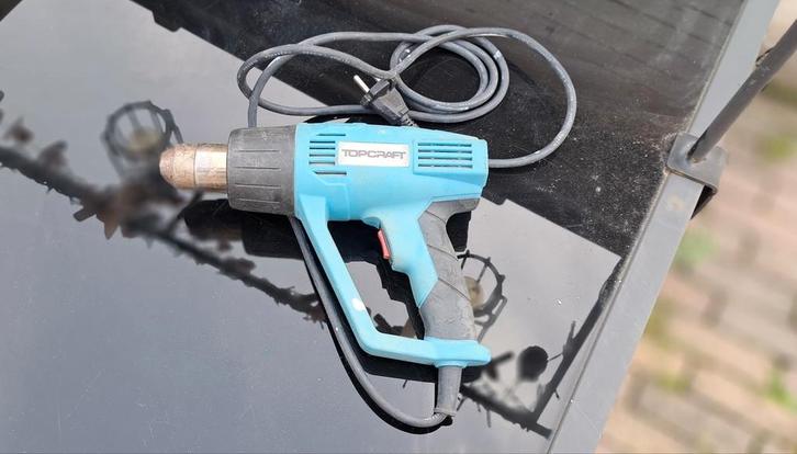 Verfafbrander / Föhn - Topcraft TCHP 2000, Doe-het-zelf en Verbouw, Schildersmaterialen, Ophalen of Verzenden