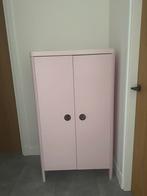 Roze kleding- en ladekast, Gebruikt, 100 tot 150 cm, 50 tot 100 cm, Overige houtsoorten