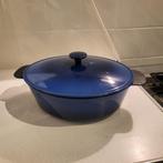 IKEA gietijzeren braadpan – blauw, Ophalen, Gebruikt, Gietijzer, Koekenpan of Braadpan