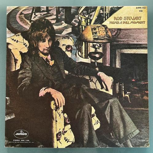 Rod Stewart - Never A Dull Moment, LP (2) Gimmick Sleeve, Cd's en Dvd's, Vinyl | Rock, Gebruikt, Poprock, Ophalen of Verzenden