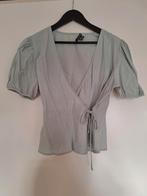 Overslag bloes mintgroen maat 44, Kleding | Dames, Blouses en Tunieken, Primark, Maat 42/44 (L), Ophalen of Verzenden, Zo goed als nieuw